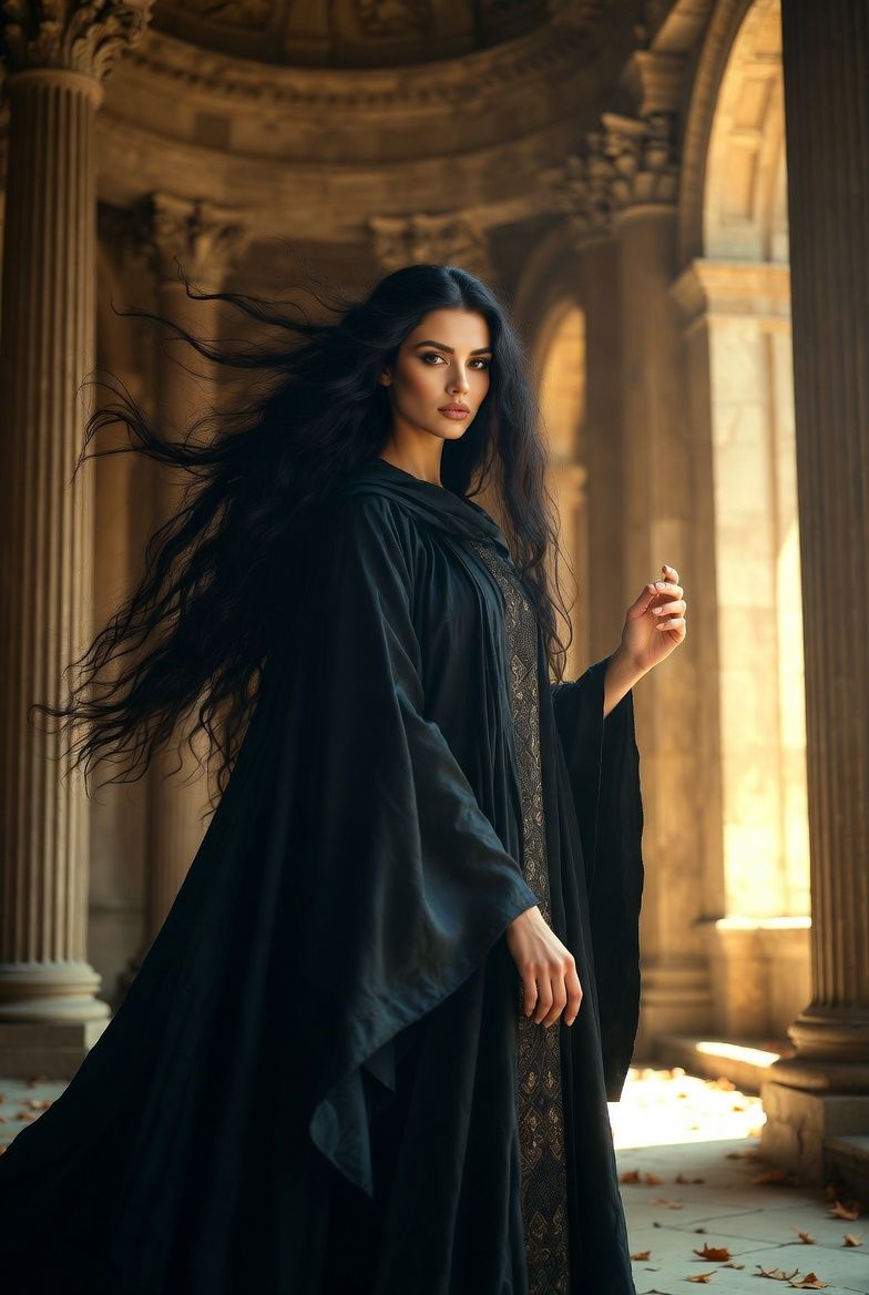 illustrations-fantasy-sorcery · beautiful · sorceress · helmut