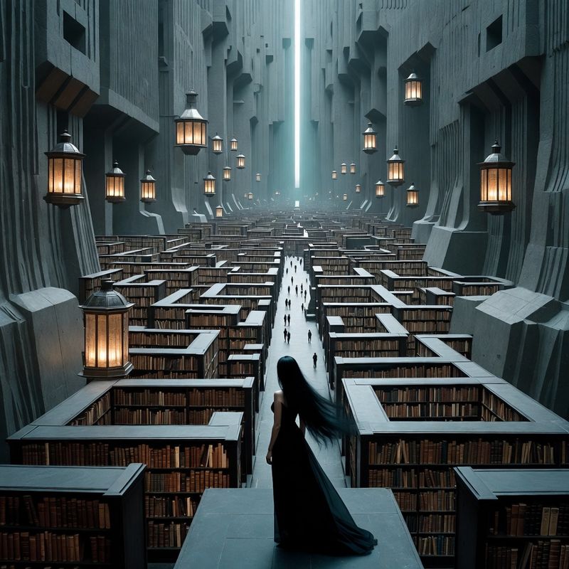 illustrations-fantasy-royalty · Elegant Woman With Raven Black Hair Standing Inside