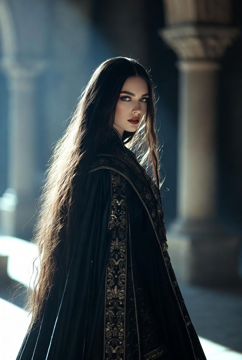 illustrations-fantasy-sorcery · beautiful · sorceress · helmut