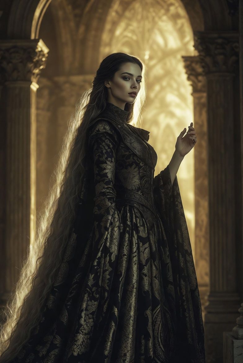 illustrations-fantasy-sorcery · beautiful · sorceress · helmut