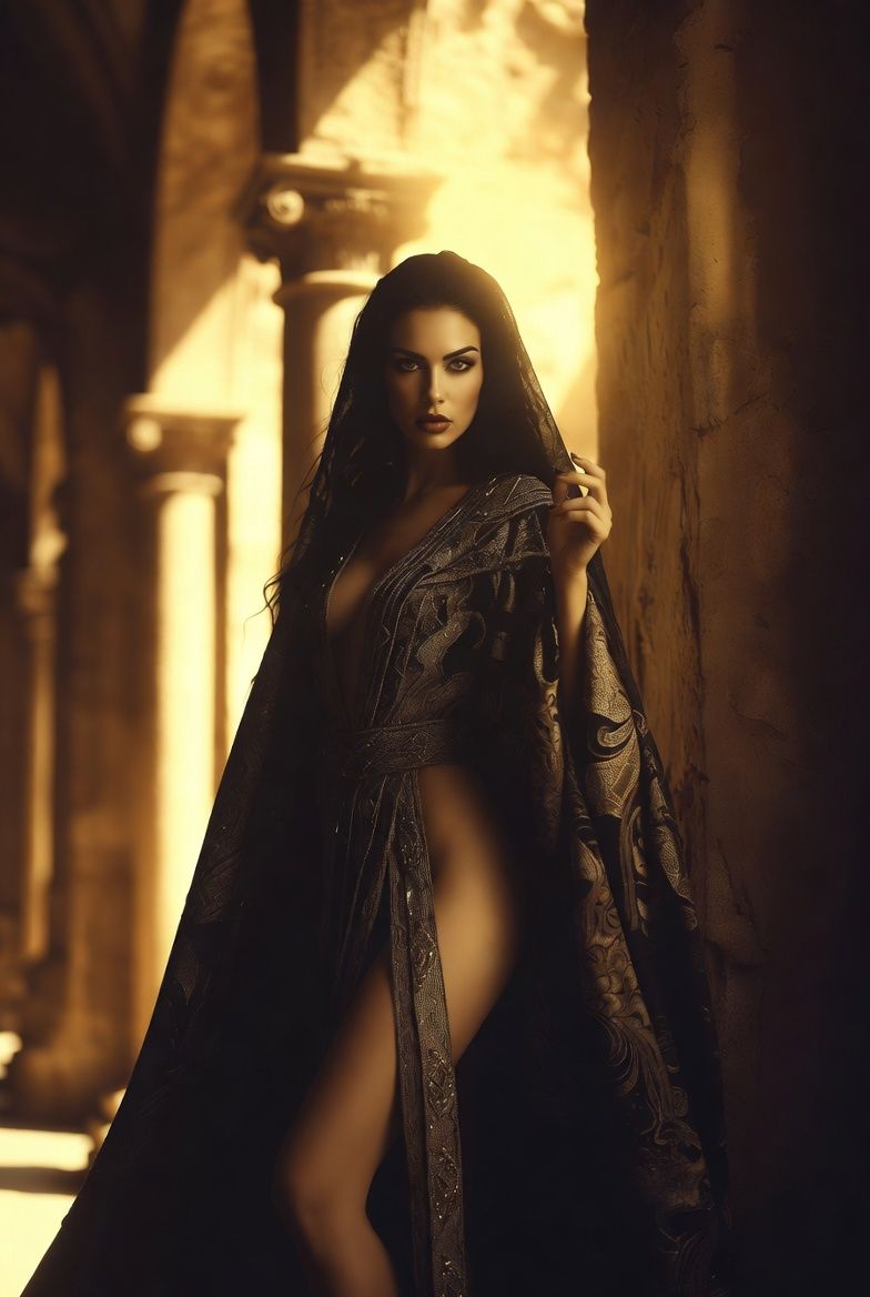 illustrations-fantasy-sorcery · beautiful · sorceress · helmut
