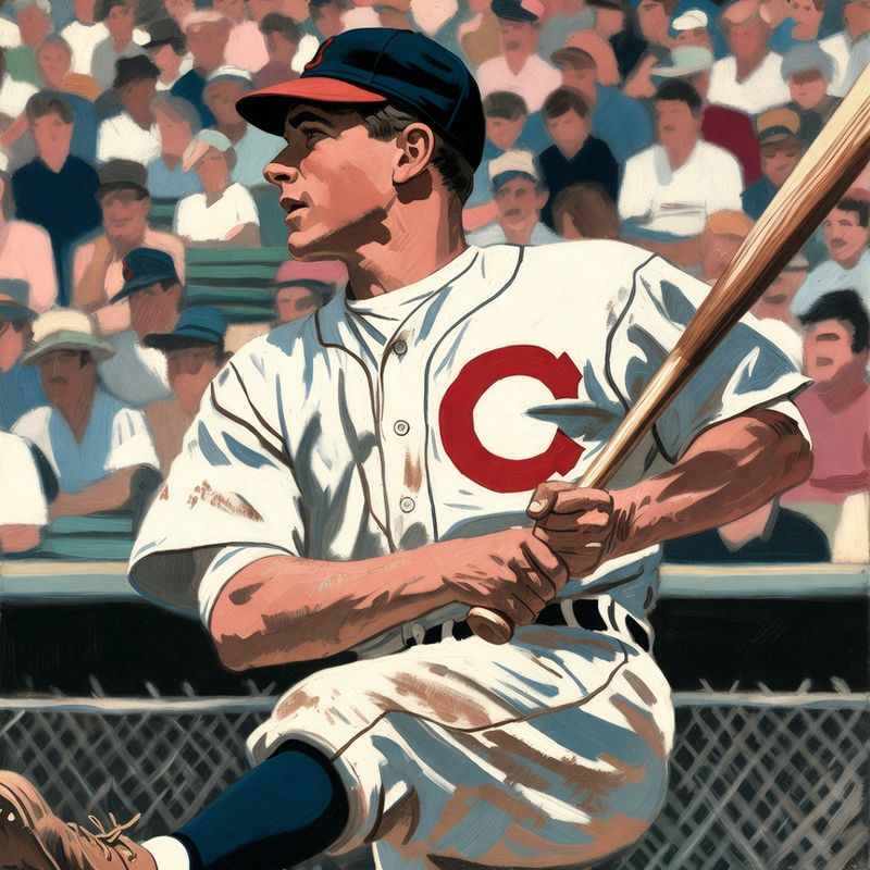 photos-sports-editorial · Norman Rockwell Style — Baseball Player