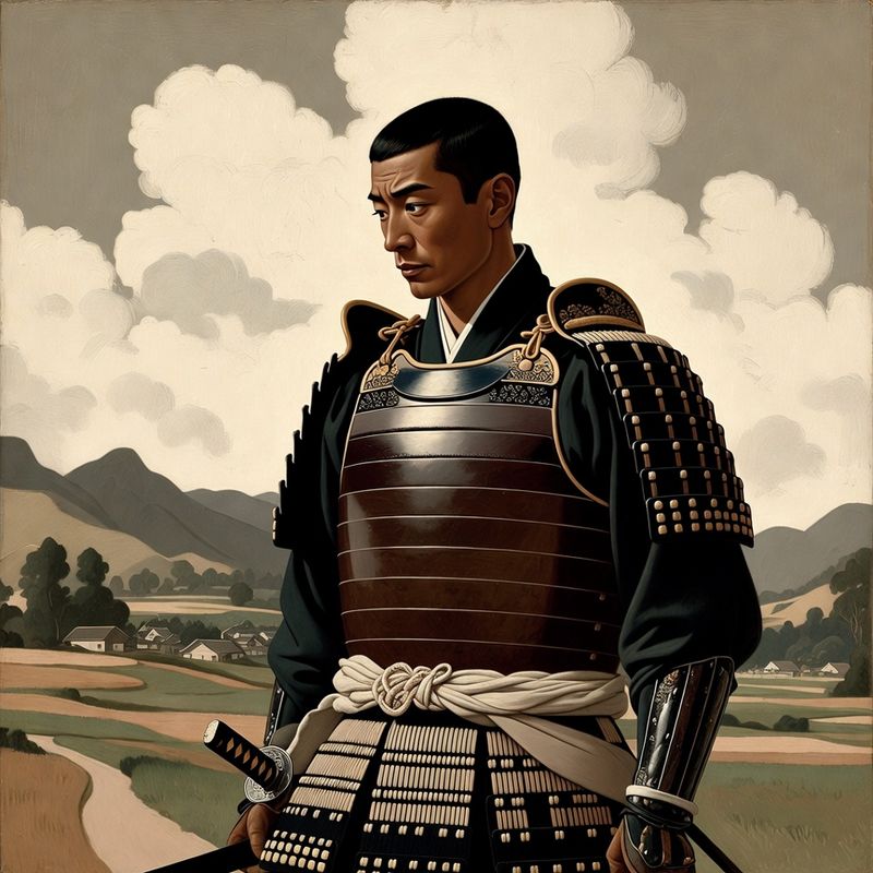 photos-sports-editorial · Norman Rockwell Style — Samurai