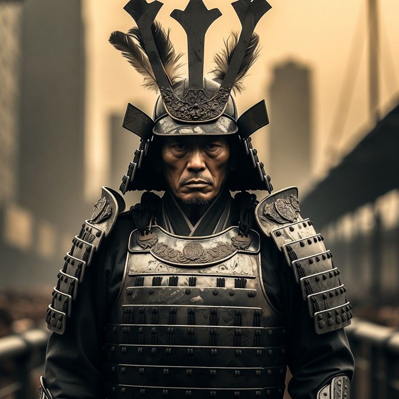 photos-sports-editorial · Helmut Newton Style — Samurai