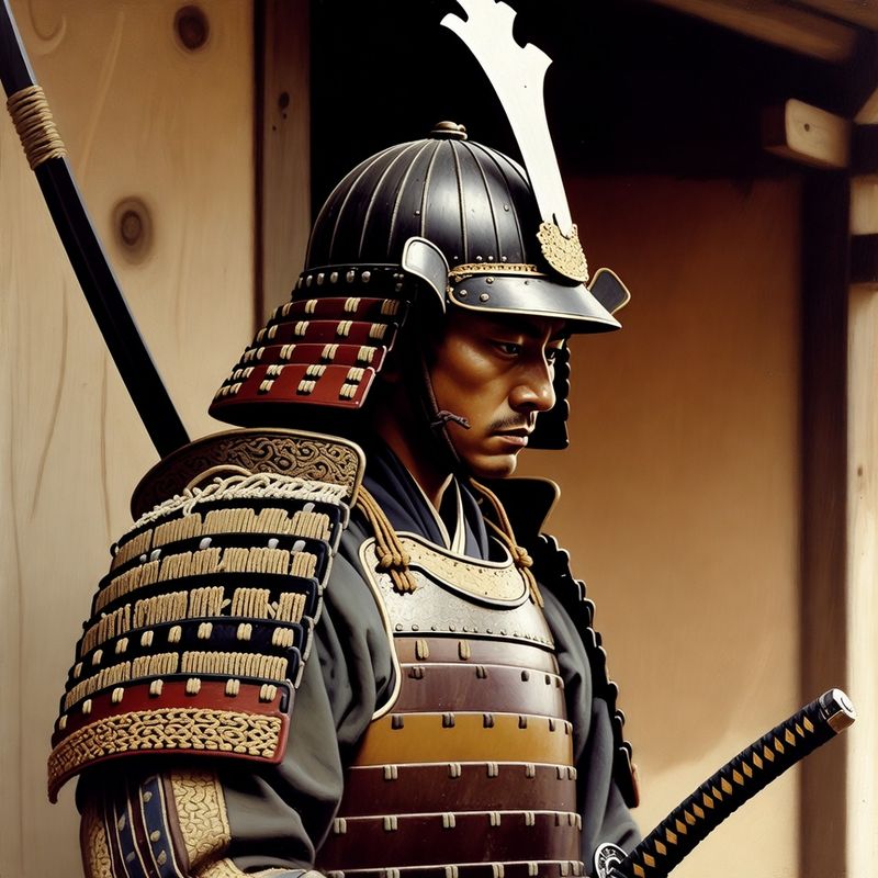 photos-sports-editorial · Norman Rockwell Style — Samurai
