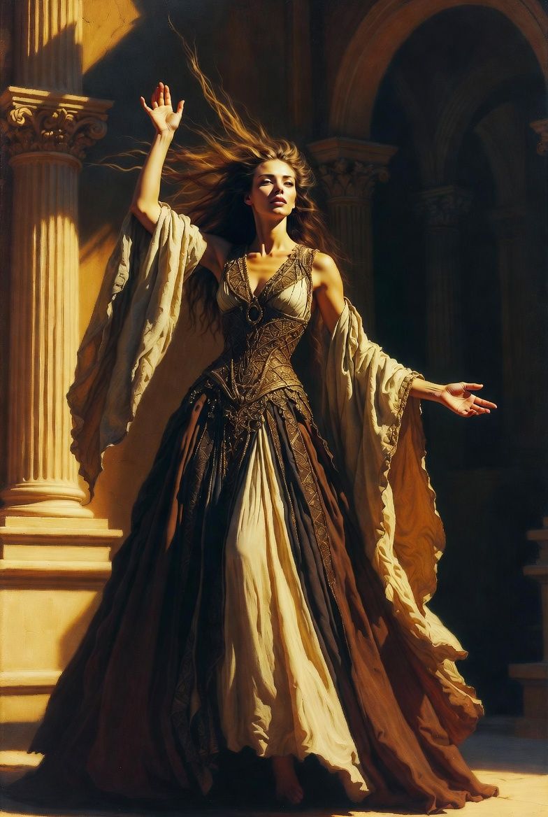 illustrations-fantasy-sorcery · beautiful · sorceress · helmut