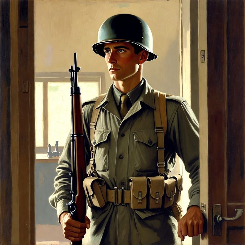 photos-sports-editorial · Norman Rockwell Style — Soldier