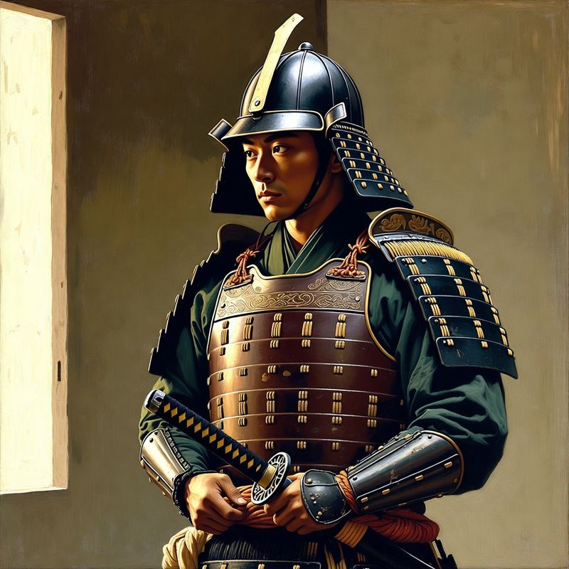 photos-sports-editorial · Norman Rockwell Style — Samurai