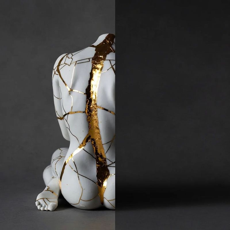 artistic-general · Shattered Vessel (Kintsugi)