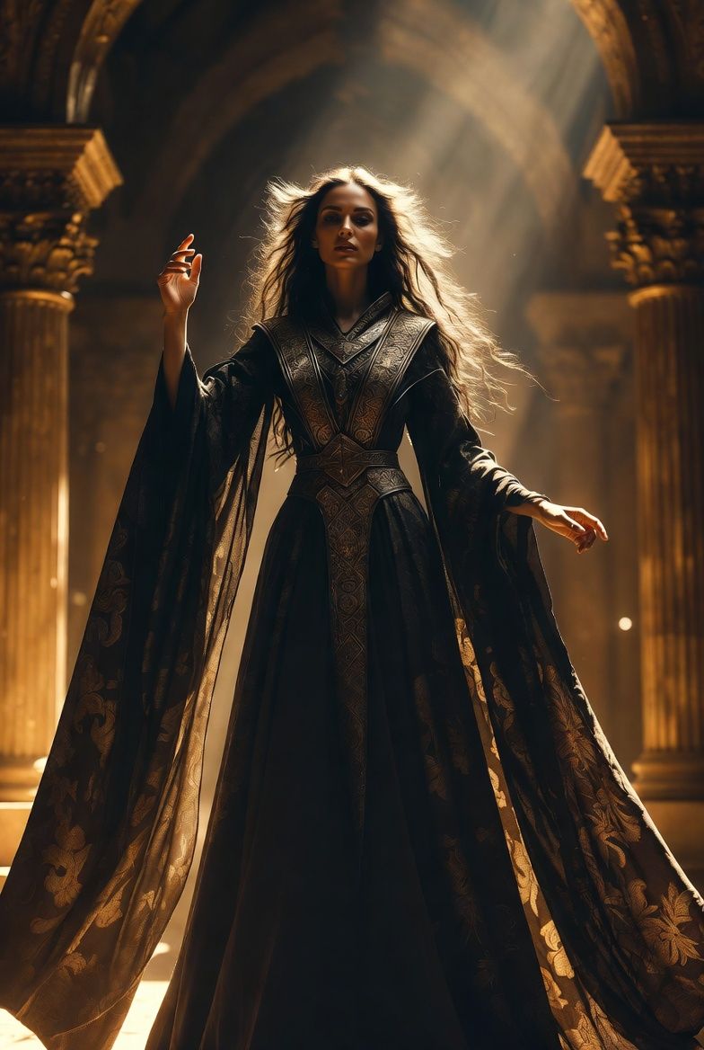 illustrations-fantasy-sorcery · beautiful · sorceress · helmut