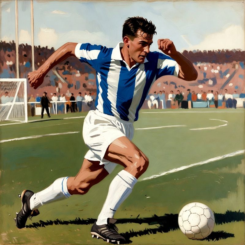 photos-sports-editorial · Norman Rockwell Style — Soccer Player