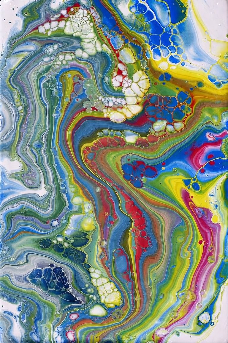 abstract · abstract · acrylic · paint