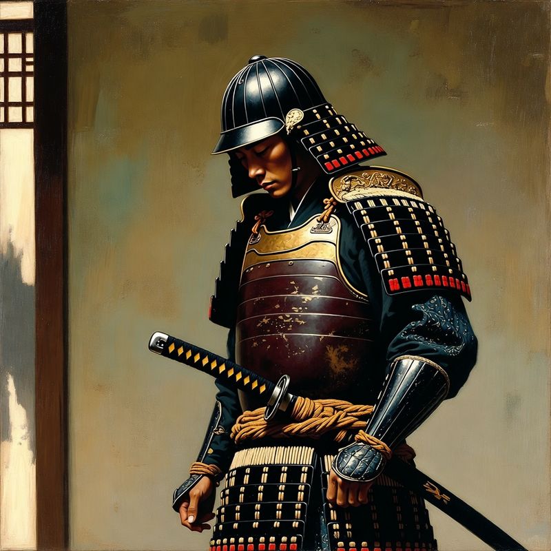 photos-sports-editorial · Norman Rockwell Style — Samurai