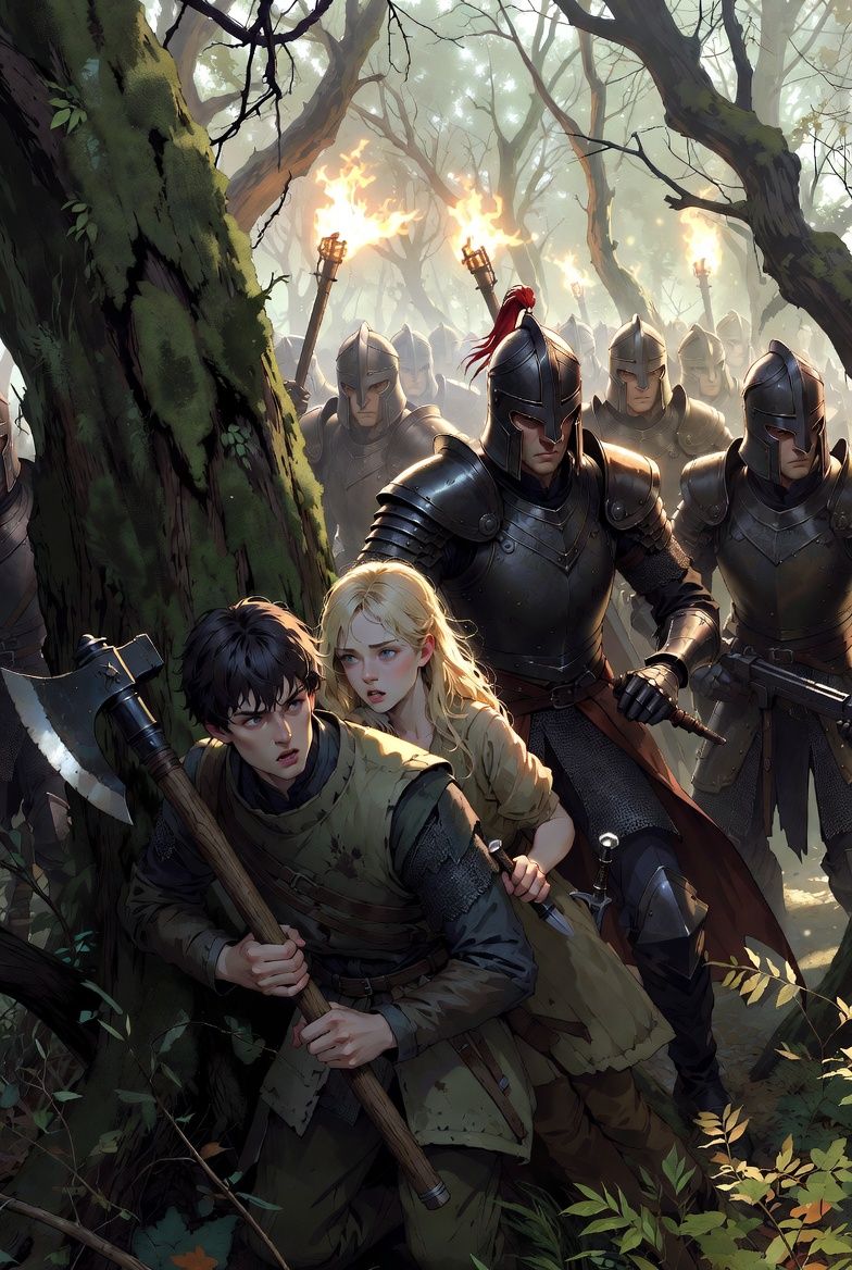 illustrations-fantasy-mythology · Dark Fantasy Digital Painting Of A Scene From