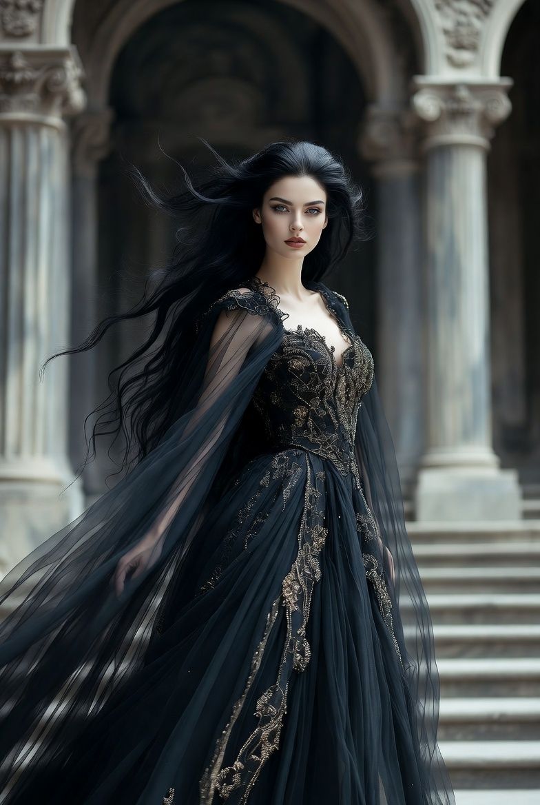 illustrations-fantasy-sorcery · beautiful · sorceress · helmut