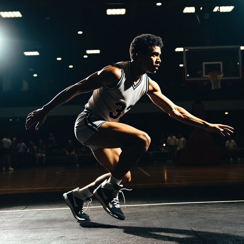 photos-sports-editorial · Helmut Newton Style — Basketball Player