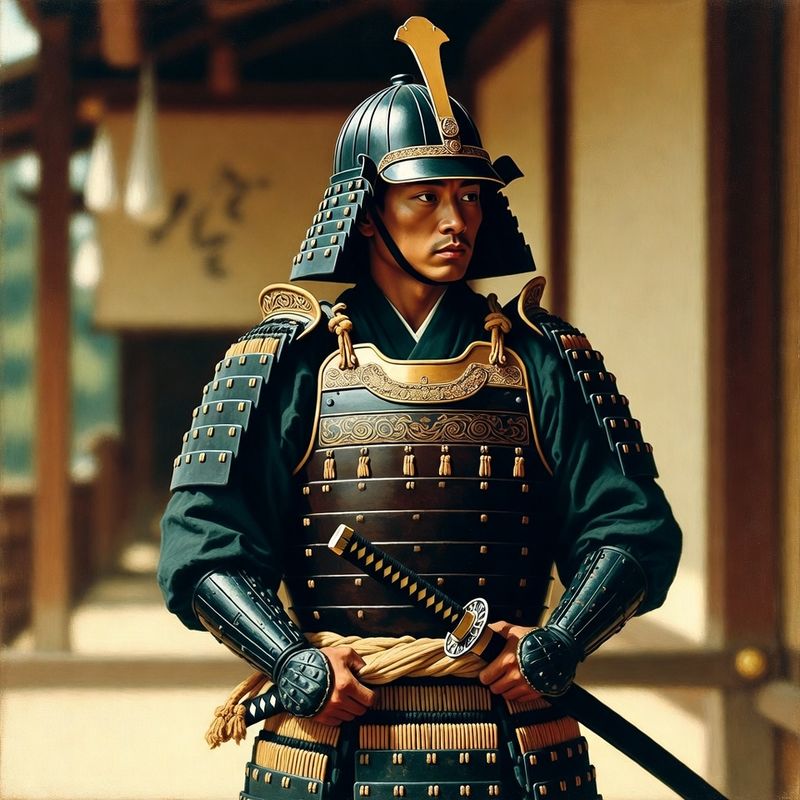 photos-sports-editorial · Norman Rockwell Style — Samurai