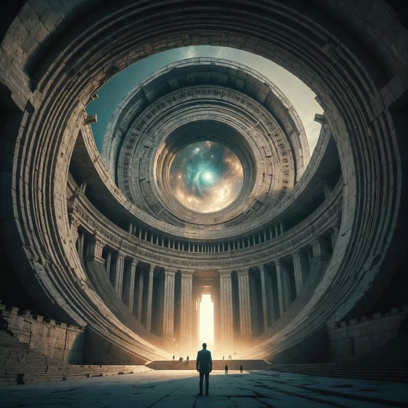 illustrations-landscape · Celestial Observatory Built By Ancient Star Mages Enormous
