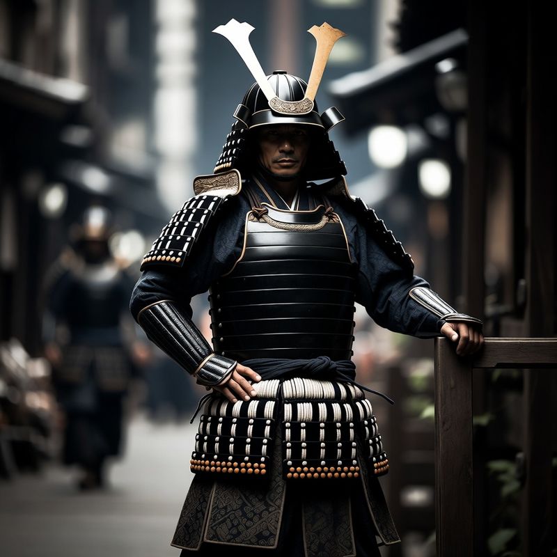 photos-sports-editorial · Helmut Newton Style — Samurai
