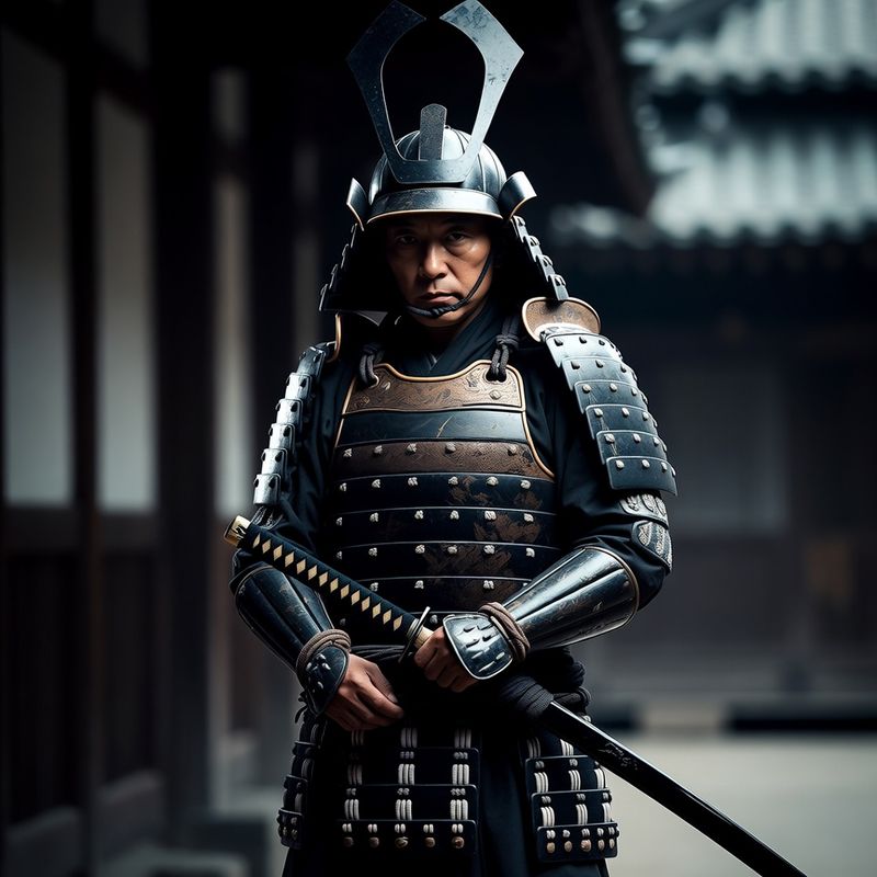 photos-sports-editorial · Helmut Newton Style — Samurai