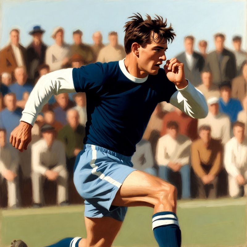 photos-sports-editorial · Norman Rockwell Style — Soccer Player