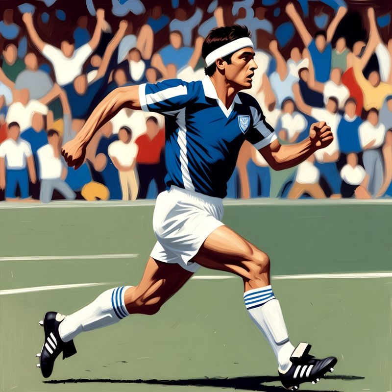 photos-sports-editorial · Norman Rockwell Style — Soccer Player