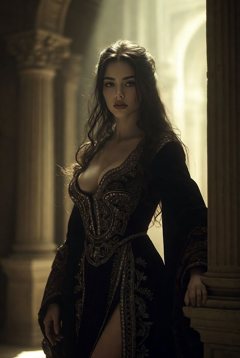 illustrations-fantasy-sorcery · beautiful · sorceress · helmut