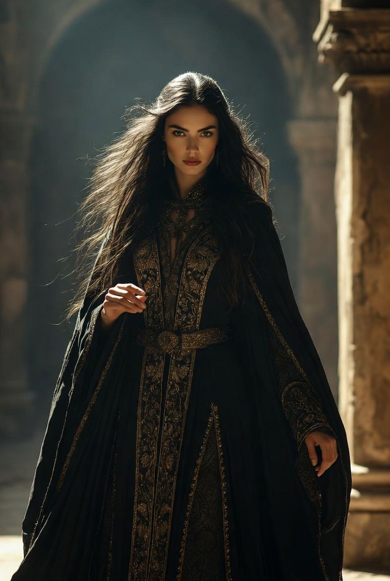 illustrations-fantasy-sorcery · beautiful · sorceress · helmut