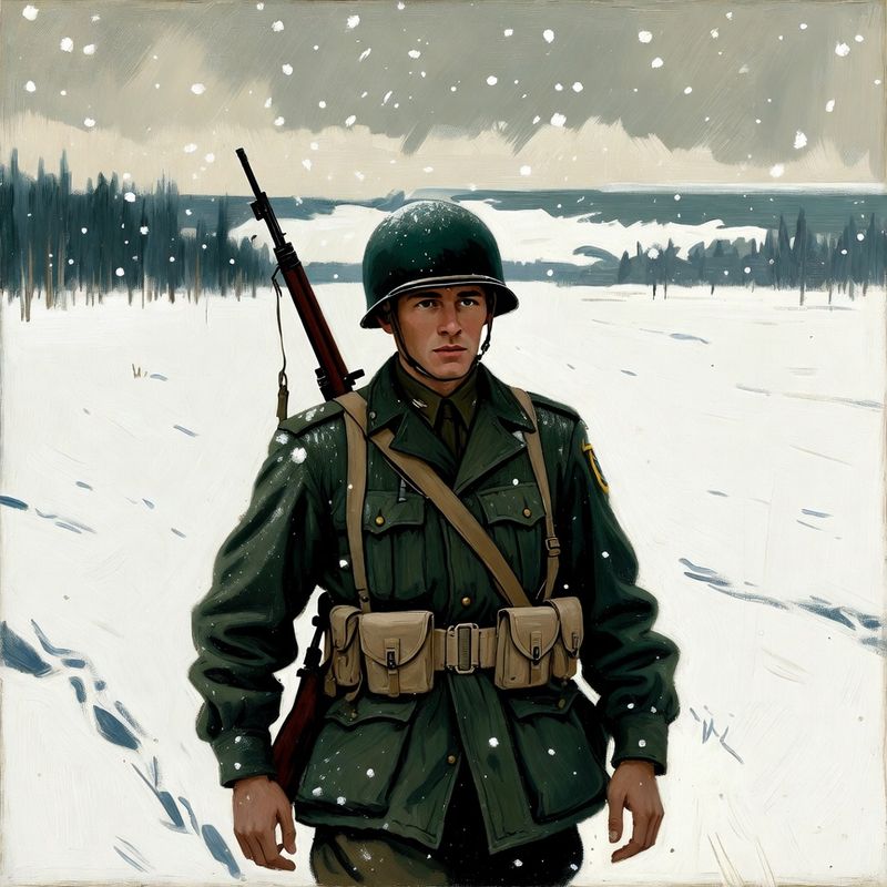 photos-sports-editorial · Norman Rockwell Style — Soldier