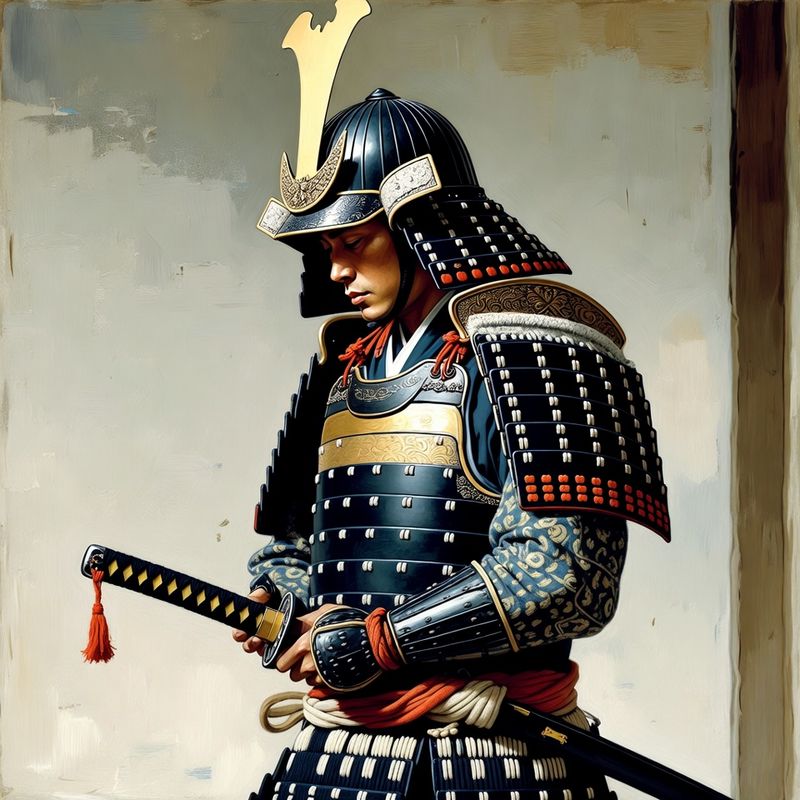 photos-sports-editorial · Norman Rockwell Style — Samurai
