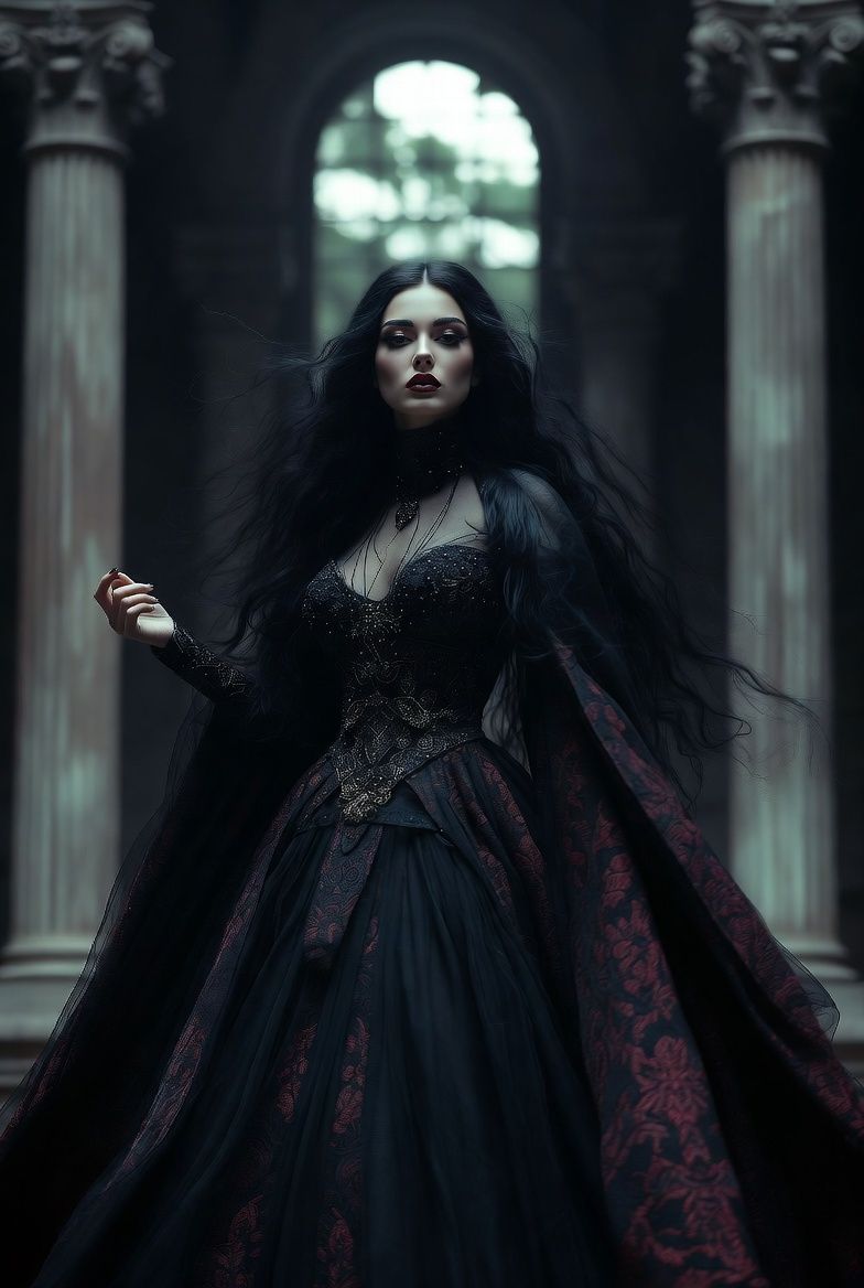 illustrations-fantasy-sorcery · beautiful · sorceress · helmut