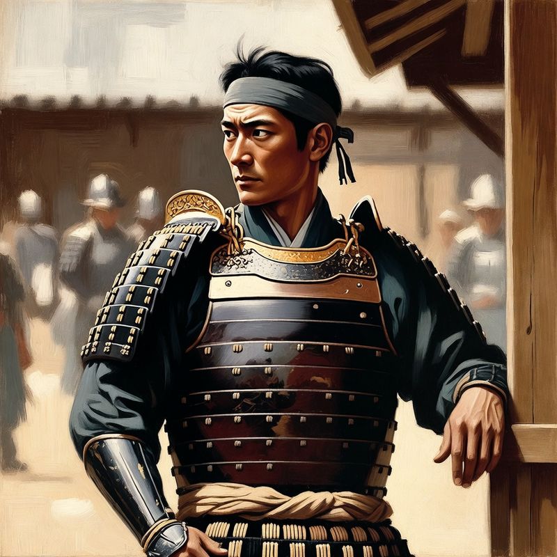 photos-sports-editorial · Norman Rockwell Style — Samurai