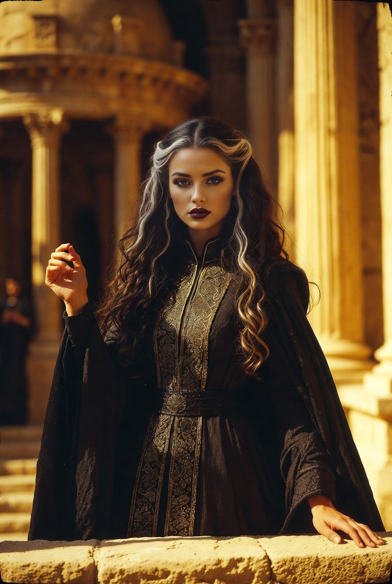 illustrations-fantasy-sorcery · beautiful · sorceress · helmut