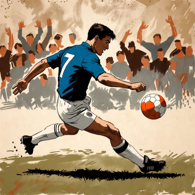 photos-sports-editorial · Norman Rockwell Style — Soccer Player