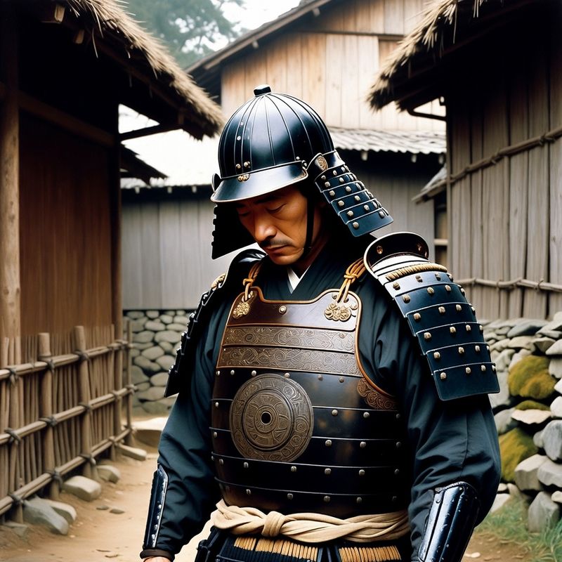 photos-sports-editorial · Norman Rockwell Style — Samurai