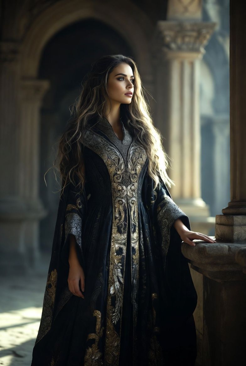 illustrations-fantasy-sorcery · beautiful · sorceress · helmut