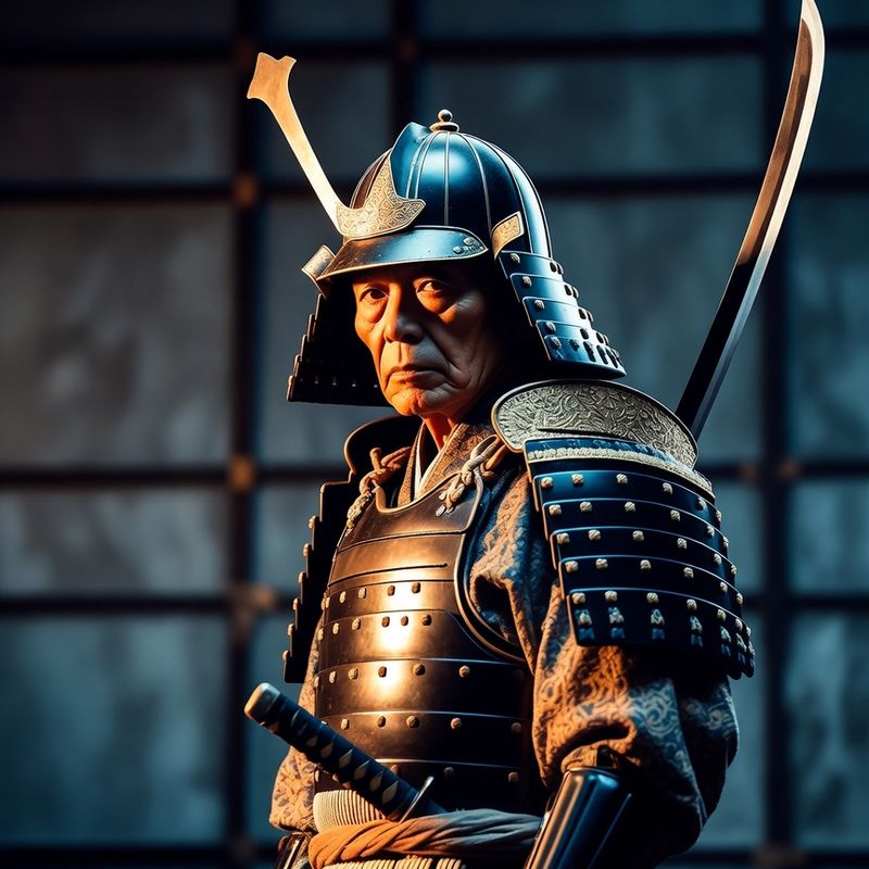 photos-sports-editorial · Helmut Newton Style — Samurai