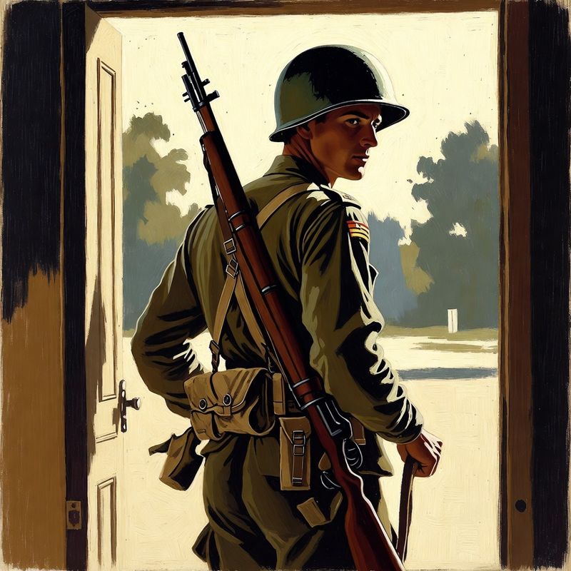 photos-sports-editorial · Norman Rockwell Style — Soldier