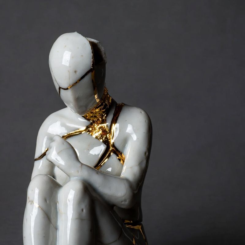 artistic-general · Shattered Vessel (Kintsugi)