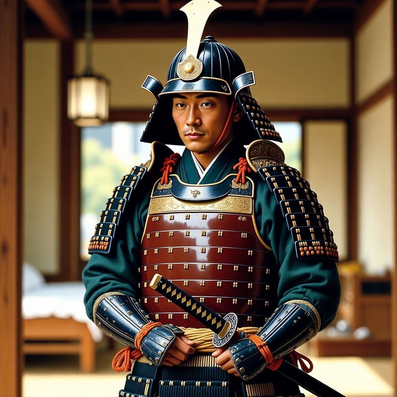 photos-sports-editorial · Norman Rockwell Style — Samurai