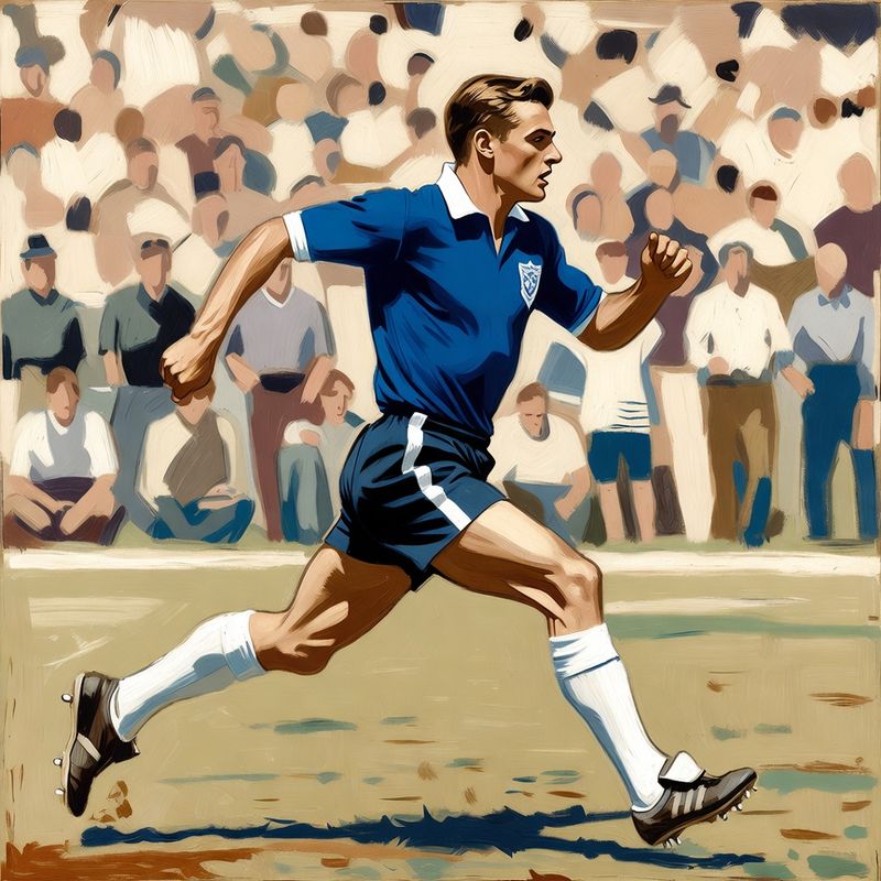 photos-sports-editorial · Norman Rockwell Style — Soccer Player