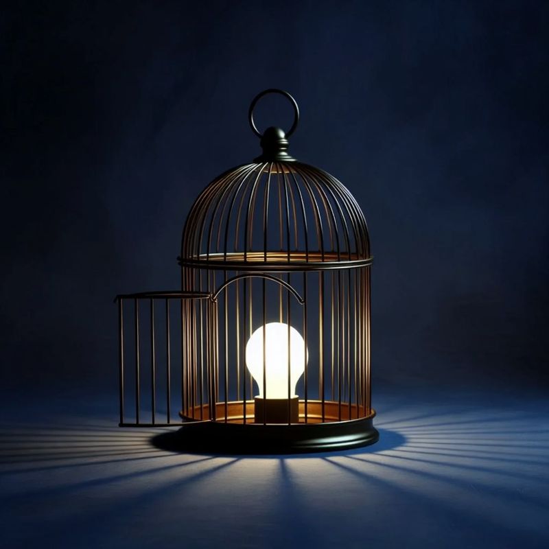 artistic-general · Caged Light