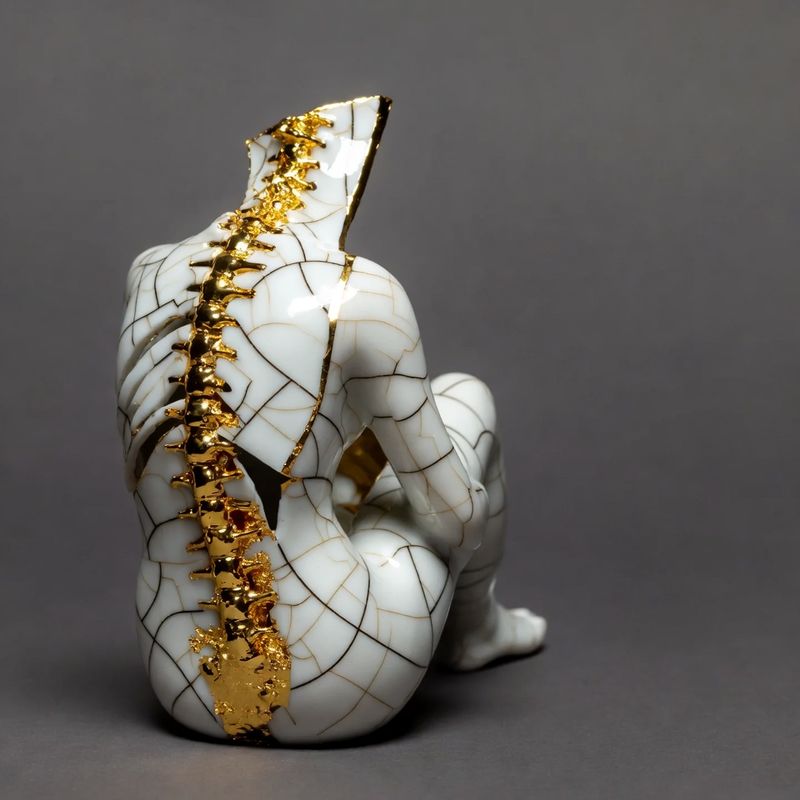 artistic-general · Shattered Vessel (Kintsugi)