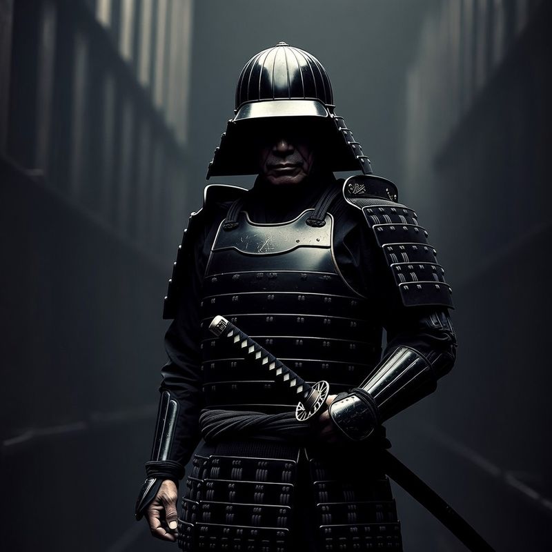 photos-sports-editorial · Helmut Newton Style — Samurai