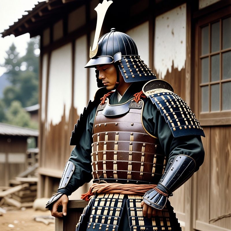 photos-sports-editorial · Norman Rockwell Style — Samurai