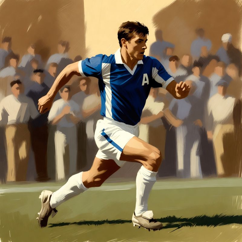 photos-sports-editorial · Norman Rockwell Style — Soccer Player