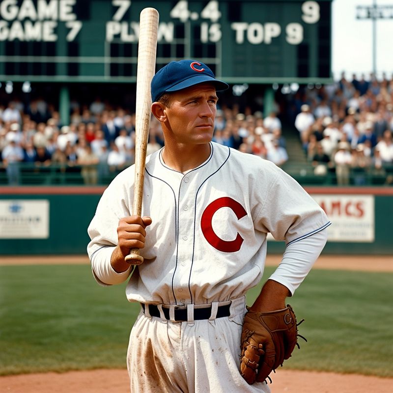 photos-sports-editorial · Norman Rockwell Style — Baseball Player