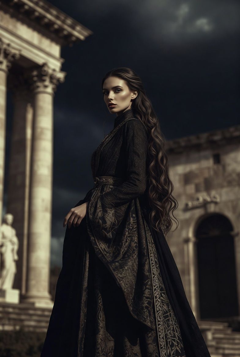 illustrations-fantasy-sorcery · beautiful · sorceress · helmut