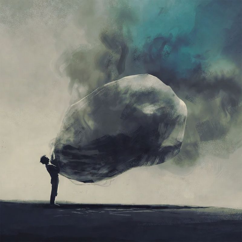 artistic-general · Figure Under Weight