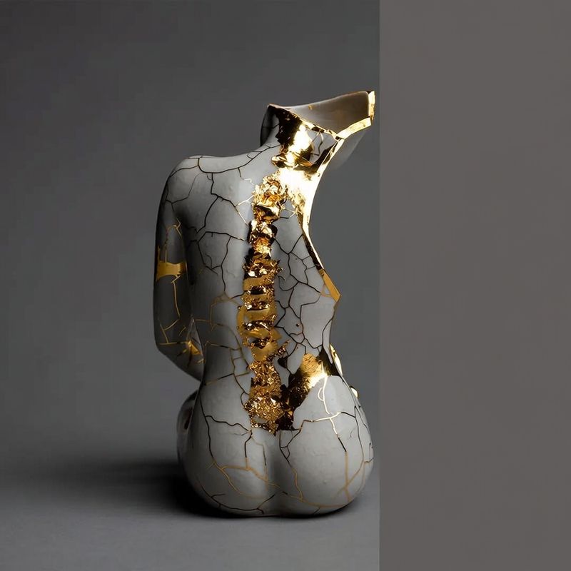 artistic-general · Shattered Vessel (Kintsugi)
